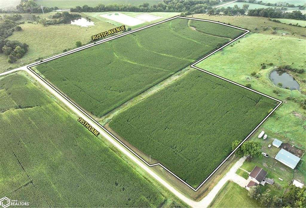 26.8 Acres of Agricultural Land for Auction in Peru Township, Iowa