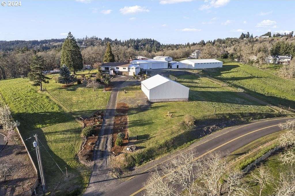 5.07 Acres of Land with Home for Sale in Salem, Oregon