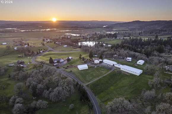 5.07 Acres of Land with Home for Sale in Salem, Oregon