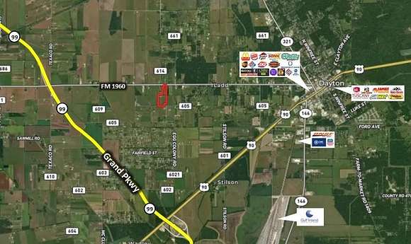 29.7 Acres of Mixed-Use Land for Sale in Dayton, Texas