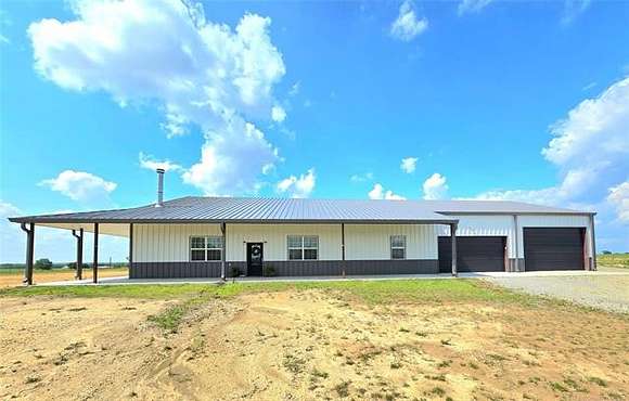 6.6 Acres of Land with Home for Sale in Cushing, Oklahoma