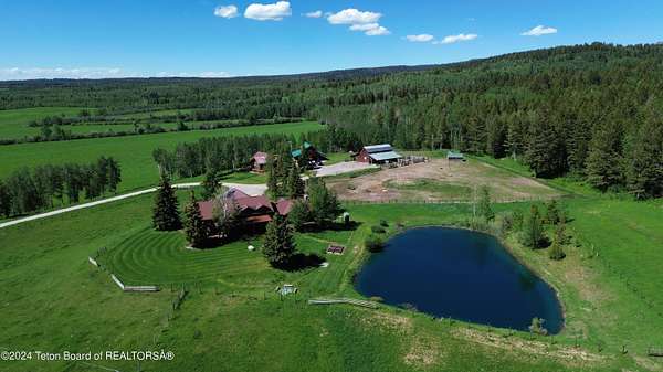 40 Acres of Land with Home for Sale in Alta, Wyoming