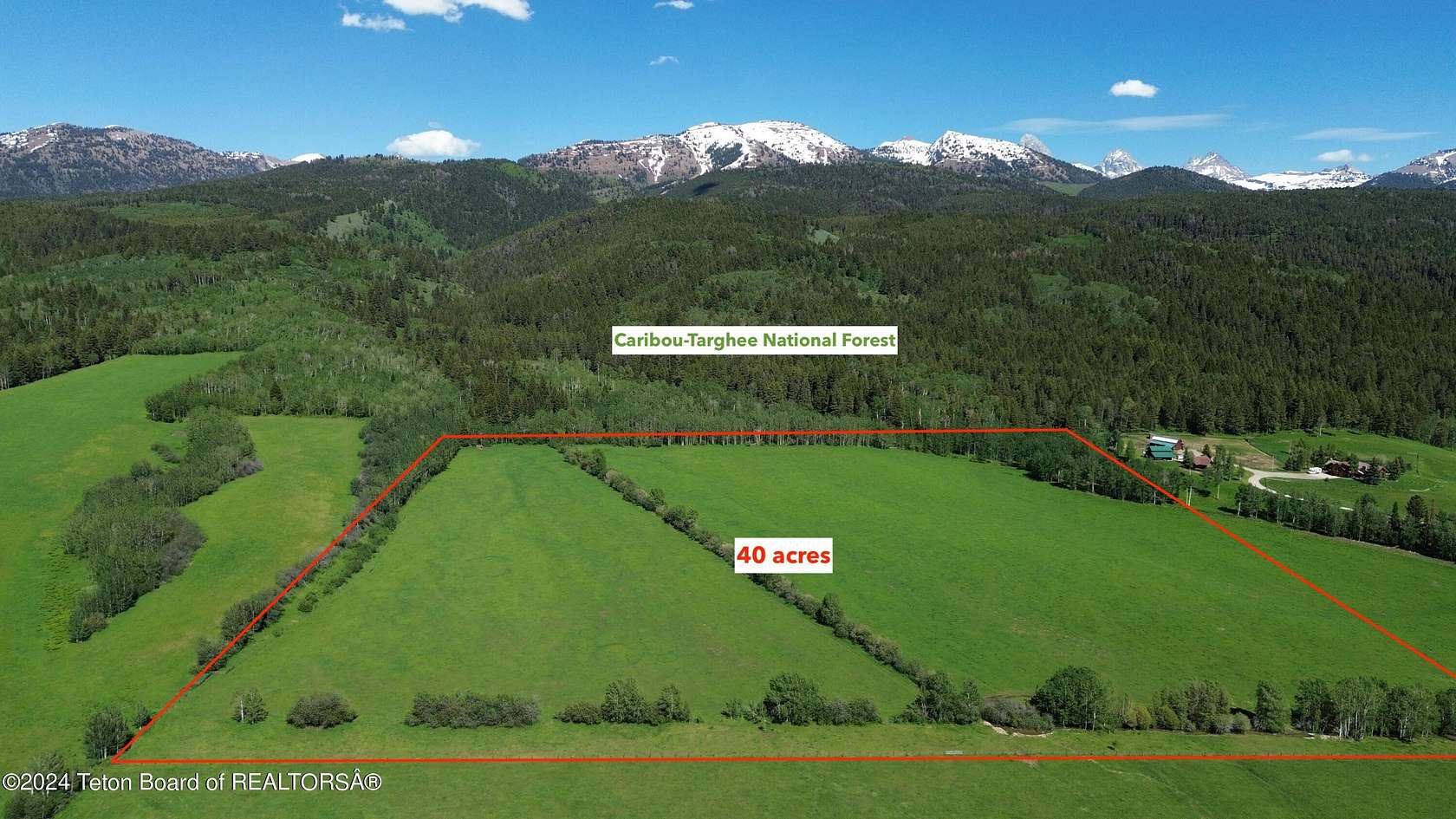 40 Acres of Recreational Land & Farm for Sale in Alta, Wyoming