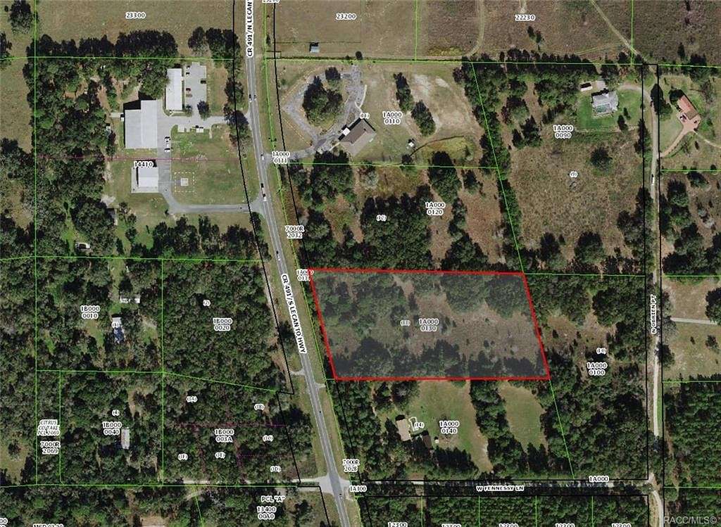 5.3 Acres of Land for Sale in Lecanto, Florida