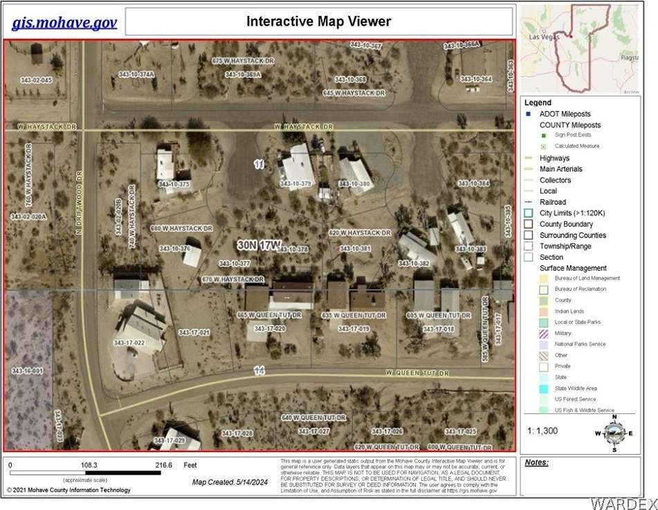 0.22 Acres of Residential Land for Sale in Meadview, Arizona