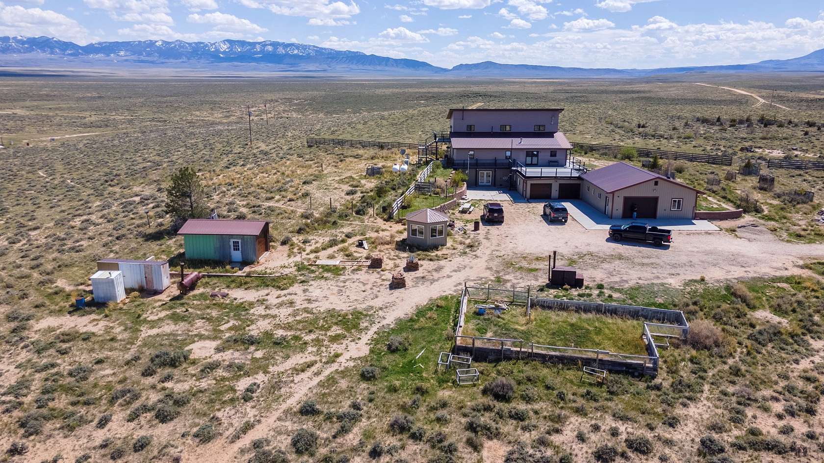 80 Acres of Recreational Land with Home for Sale in Alcova, Wyoming