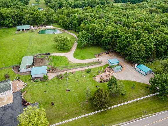 49.5 Acres of Land with Home for Sale in Auxvasse, Missouri