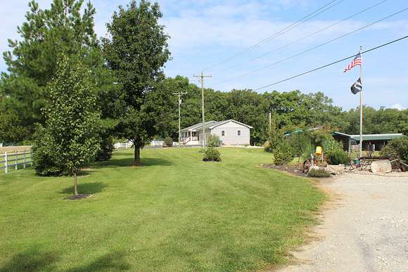 49.5 Acres of Land with Home for Sale in Auxvasse, Missouri