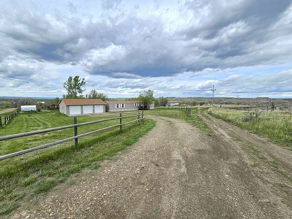 37.6 Acres of Land with Home for Sale in Glendive, Montana