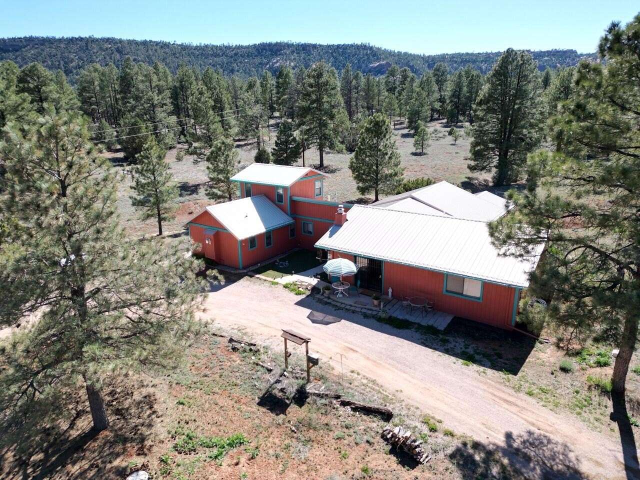 5.1 Acres of Residential Land with Home for Sale in Ramah, New Mexico