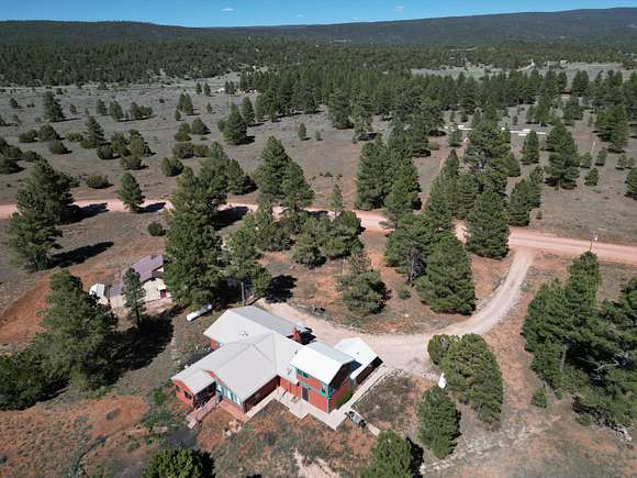 5.1 Acres of Residential Land with Home for Sale in Ramah, New Mexico