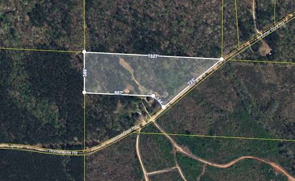 10 Acres of Recreational Land for Sale in Ethelsville, Alabama