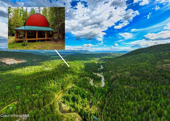 2.07 Acres of Residential Land with Home for Sale in Sandpoint, Idaho