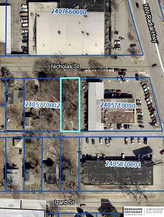 0.17 Acres of Commercial Land for Sale in Omaha, Nebraska