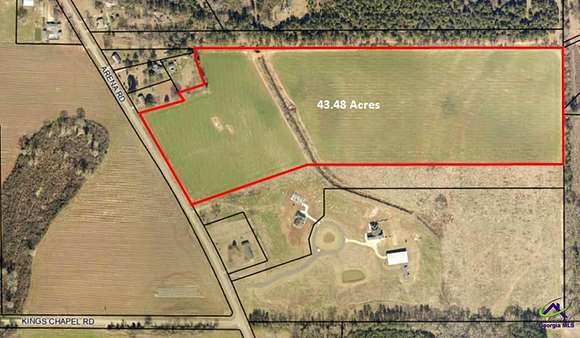 43.5 Acres of Agricultural Land for Sale in Perry, Georgia