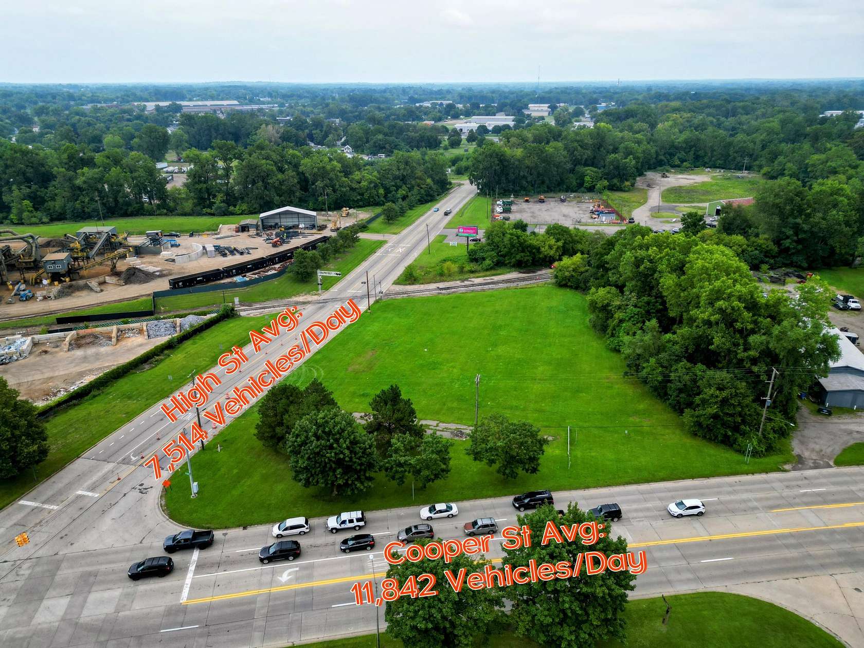 2.2 Acres of Commercial Land for Sale in Jackson, Michigan