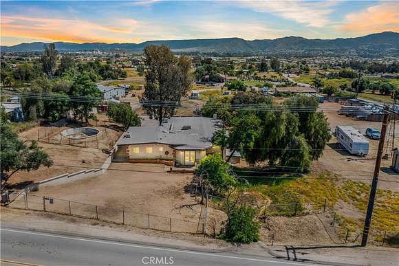 2.9 Acres of Residential Land with Home for Sale in Wildomar, California