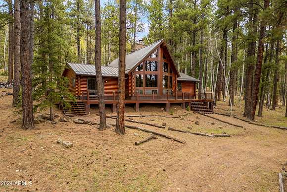 2.5 Acres of Residential Land with Home for Sale in Greer, Arizona