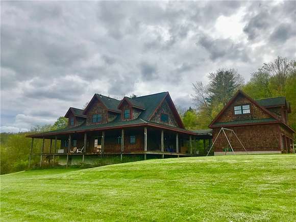 62.3 Acres of Recreational Land with Home for Sale in Deposit, New York