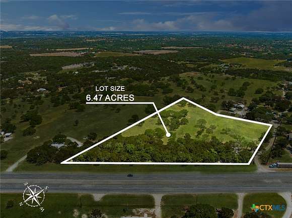 6.47 Acres of Mixed-Use Land for Sale in Lampasas, Texas