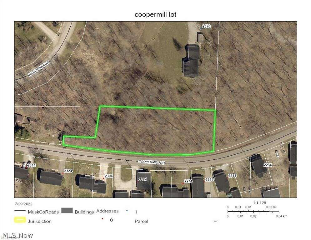 0.89 Acres of Land for Sale in Zanesville, Ohio