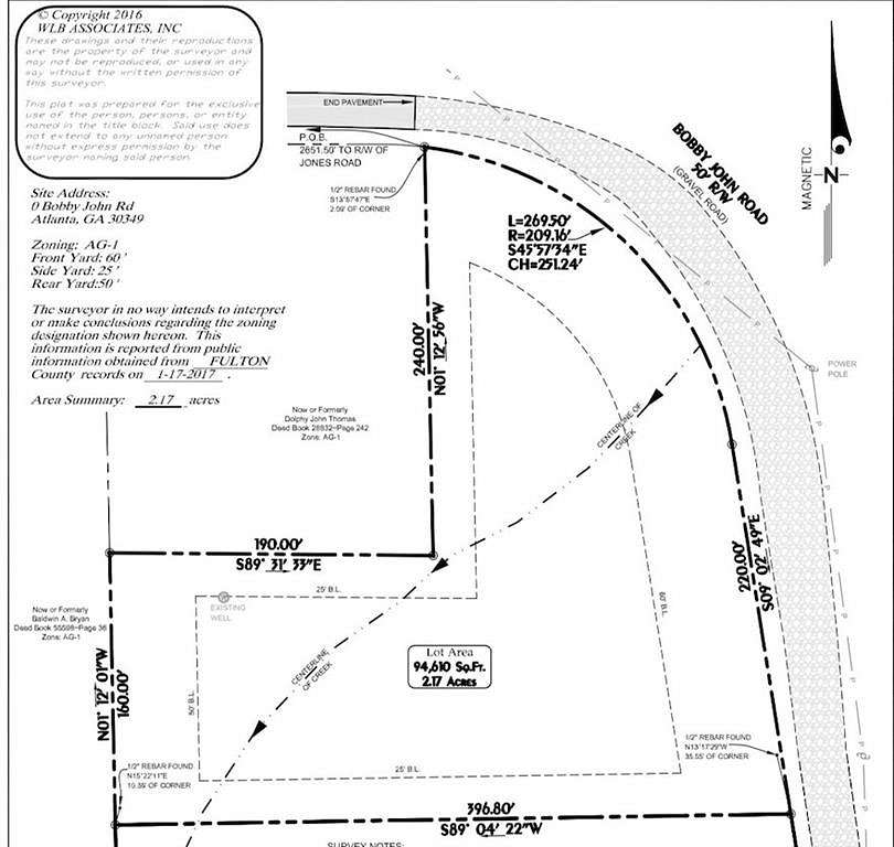 2.1 Acres of Residential Land for Sale in Atlanta, Georgia