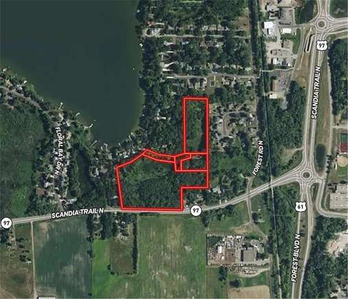 16.7 Acres of Land for Sale in Forest Lake, Minnesota