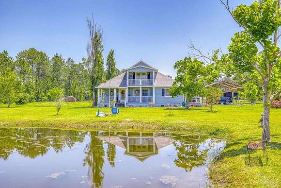 10 Acres of Recreational Land with Home for Sale in Milton, Florida