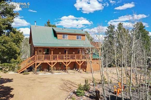 7.4 Acres of Residential Land with Home for Sale in Cripple Creek, Colorado