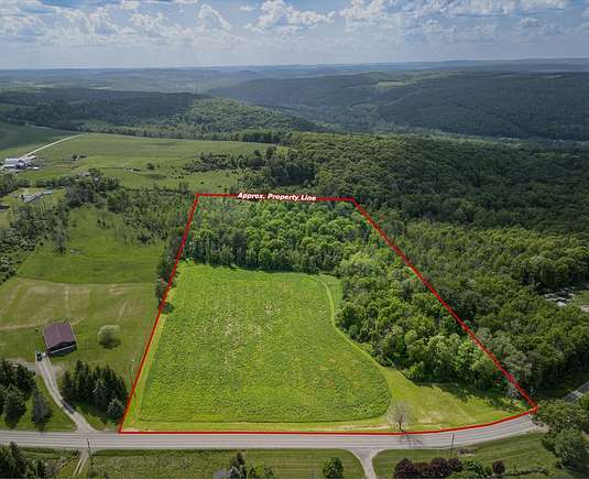 16.9 Acres of Recreational Land & Farm for Sale in Addison, New York