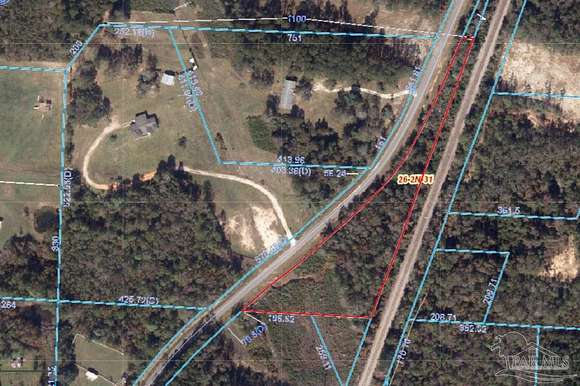 2.4 Acres of Land for Sale in Cantonment, Florida
