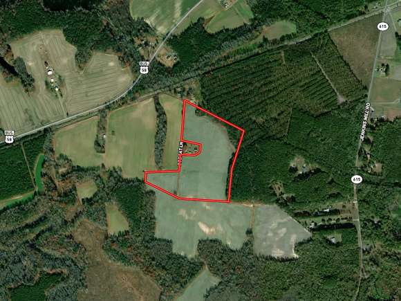 30 Acres of Recreational Land & Farm for Sale in Franklin, Virginia