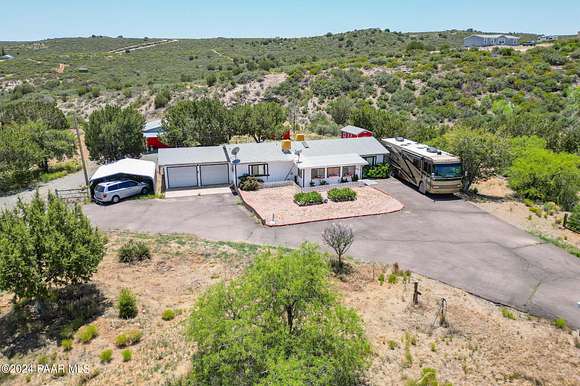 17.5 Acres of Land with Home for Sale in Mayer, Arizona