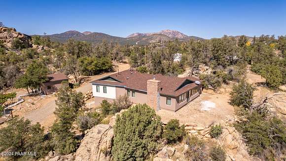 9.58 Acres of Residential Land with Home for Sale in Prescott, Arizona