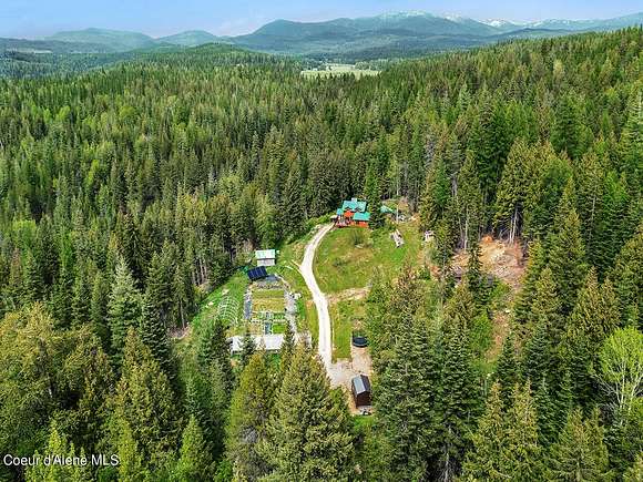 10 Acres of Land with Home for Sale in Sandpoint, Idaho