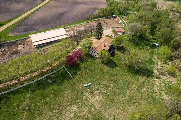 10.8 Acres of Land with Home for Sale in Greenfield, Minnesota