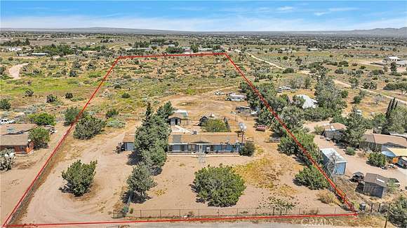 4.8 Acres of Residential Land with Home for Sale in Phelan, California