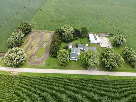 3 Acres of Residential Land with Home for Sale in Dixon, Illinois