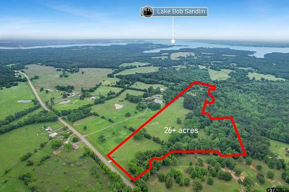 26 Acres of Agricultural Land for Sale in Mount Pleasant, Texas
