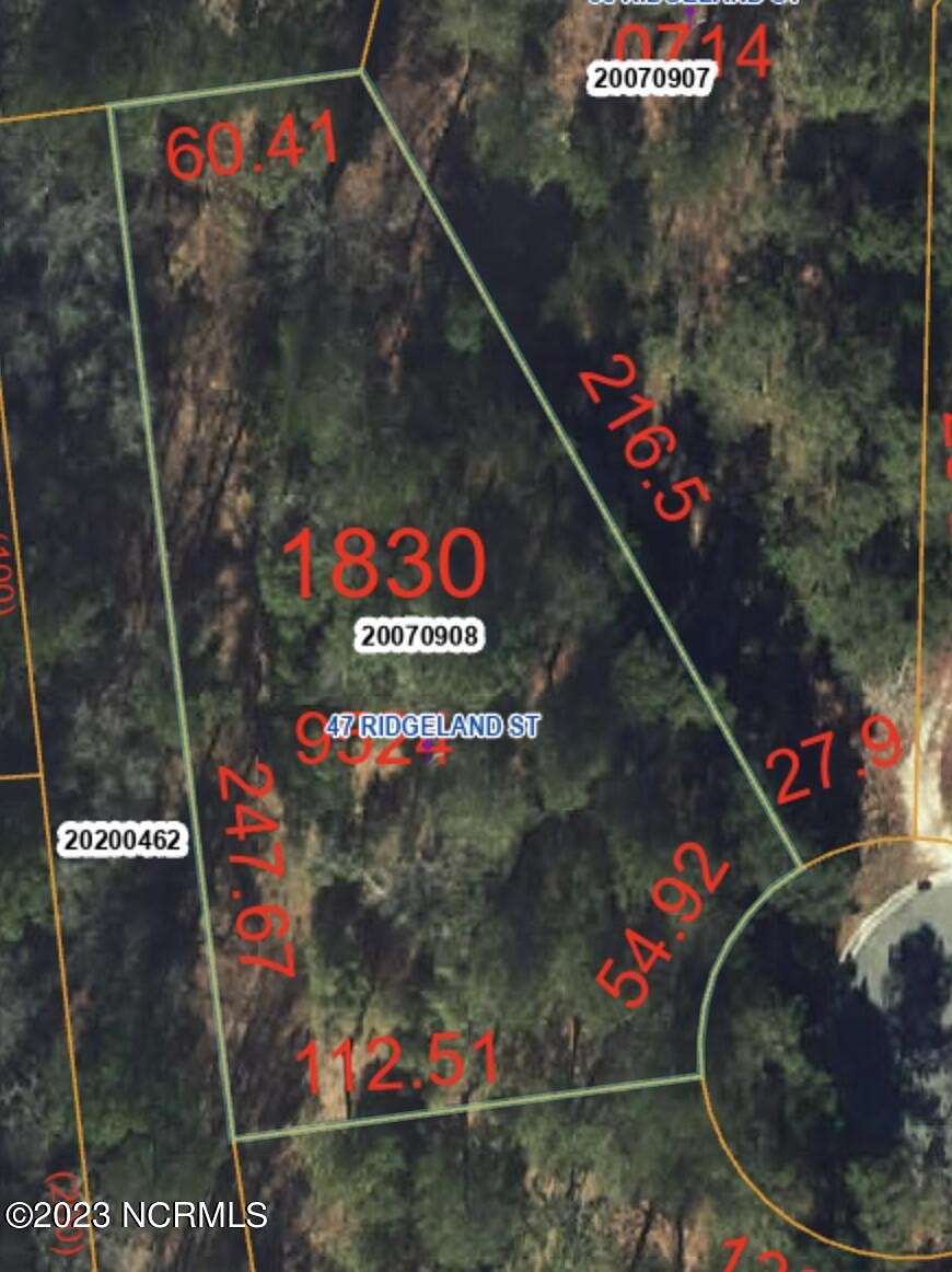 0.6 Acres of Residential Land for Sale in Pinehurst, North Carolina
