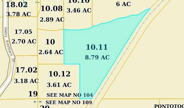 8.7 Acres of Residential Land for Sale in Pontotoc, Mississippi
