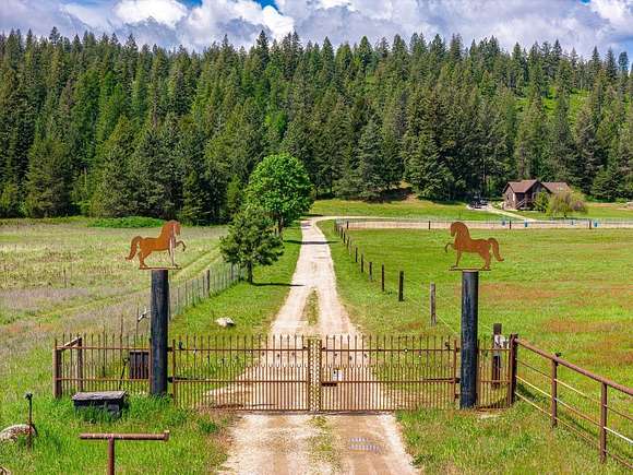 18.5 Acres of Land with Home for Sale in Elk, Washington