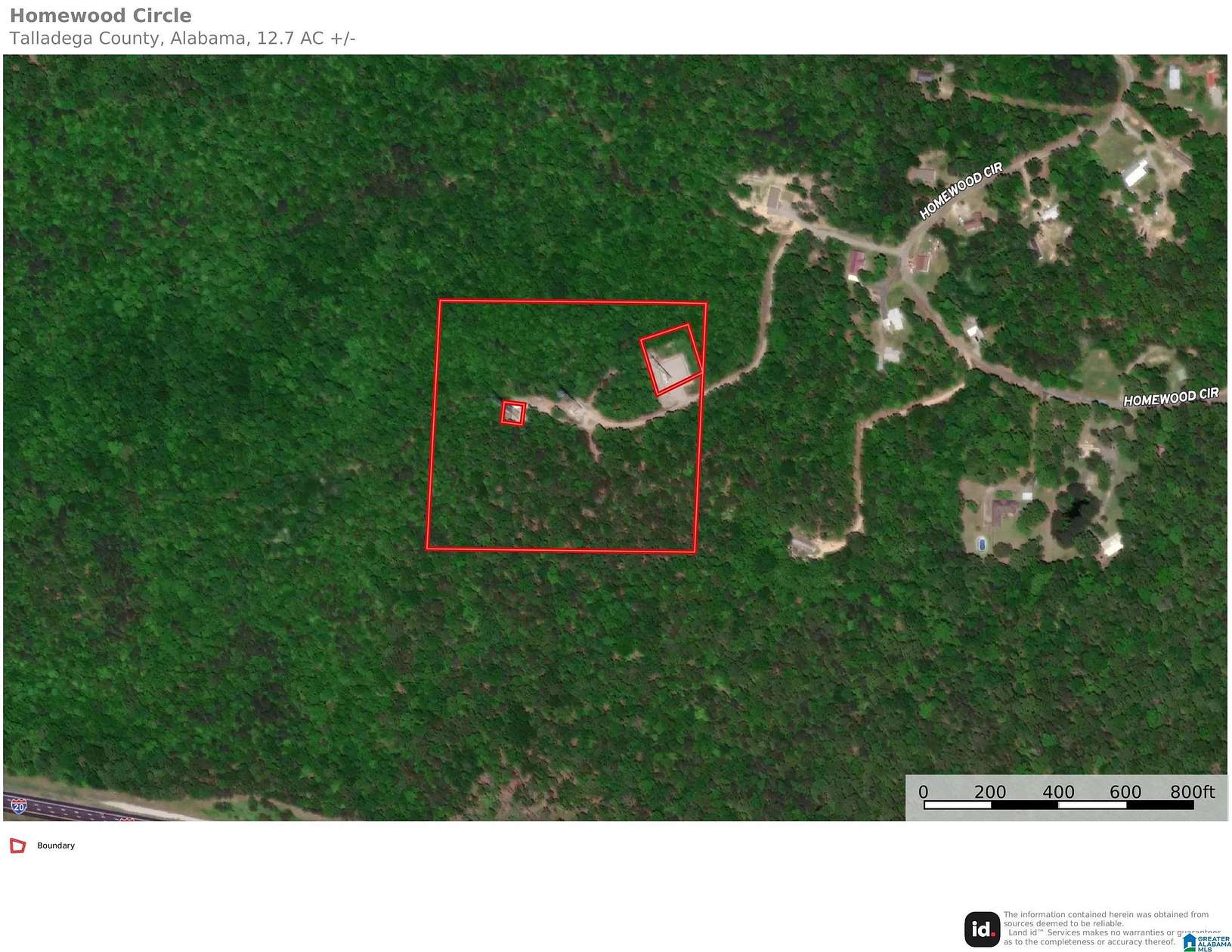 13 Acres of Land for Sale in Eastaboga, Alabama