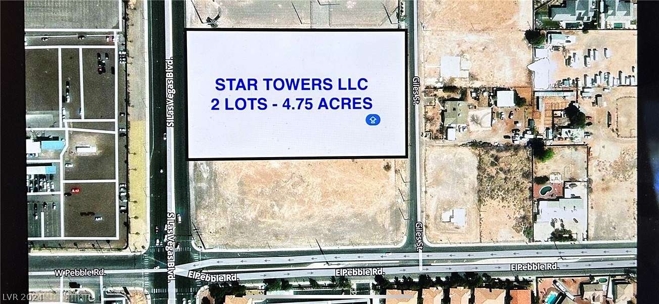 4.75 Acres of Land for Sale in Las Vegas, Nevada