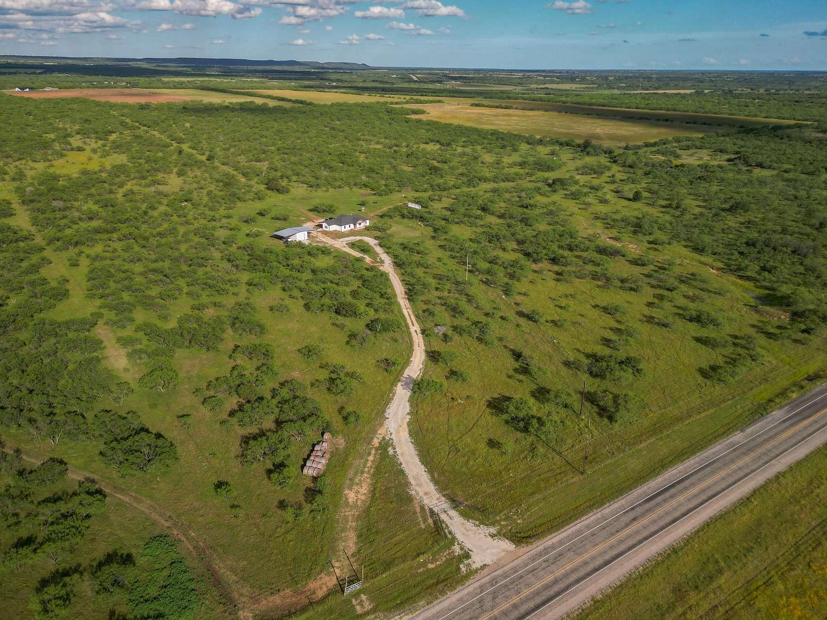 100 Acres of Land with Home for Sale in Baird, Texas