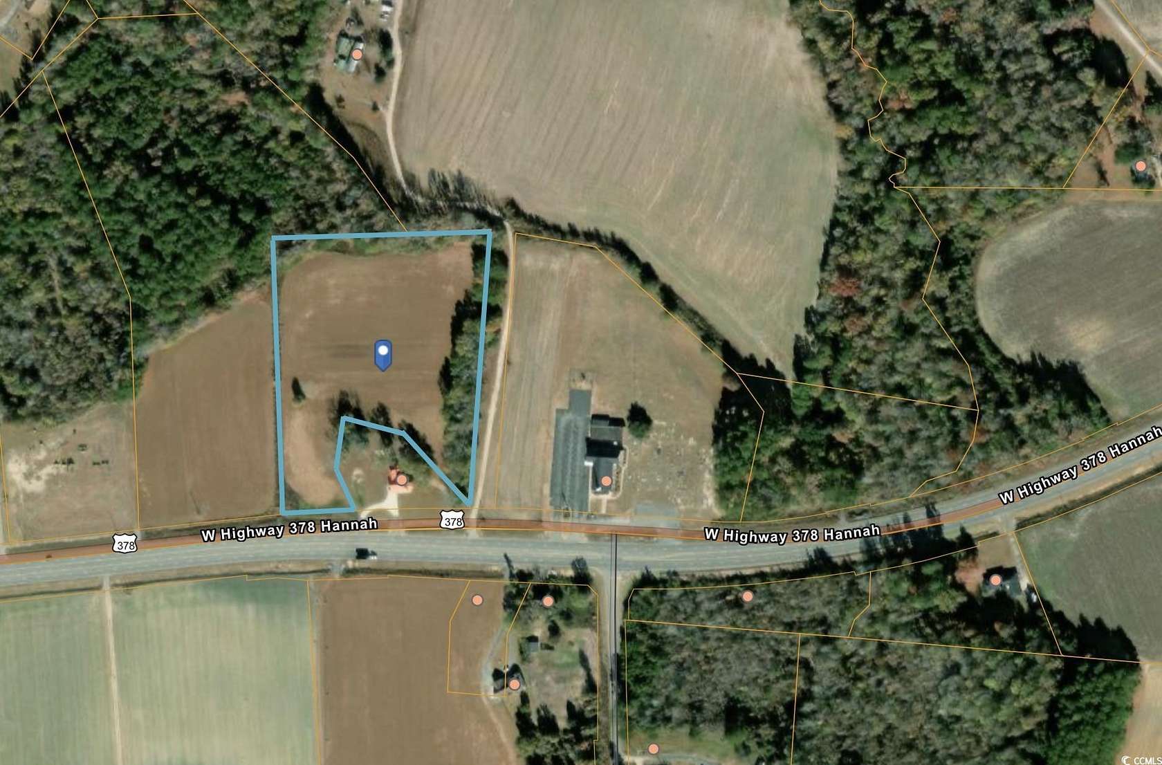 7.6 Acres of Residential Land for Sale in Pamplico, South Carolina