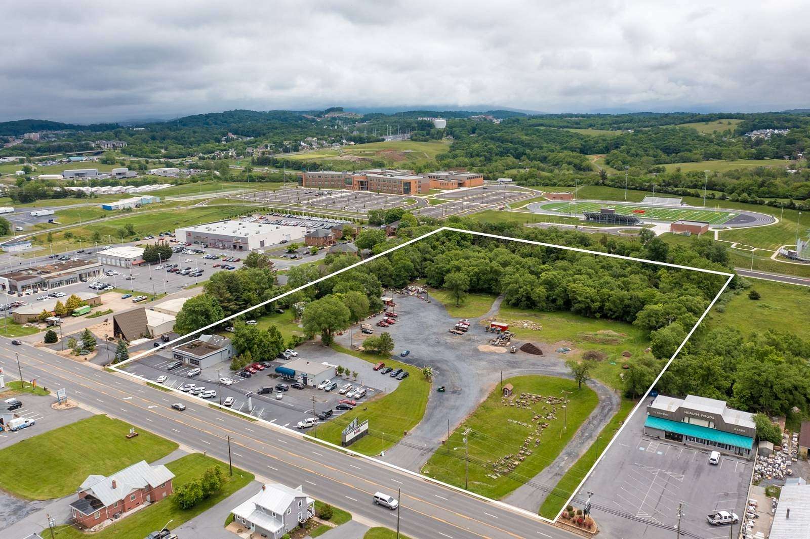 9.4 Acres of Commercial Land for Sale in Harrisonburg, Virginia