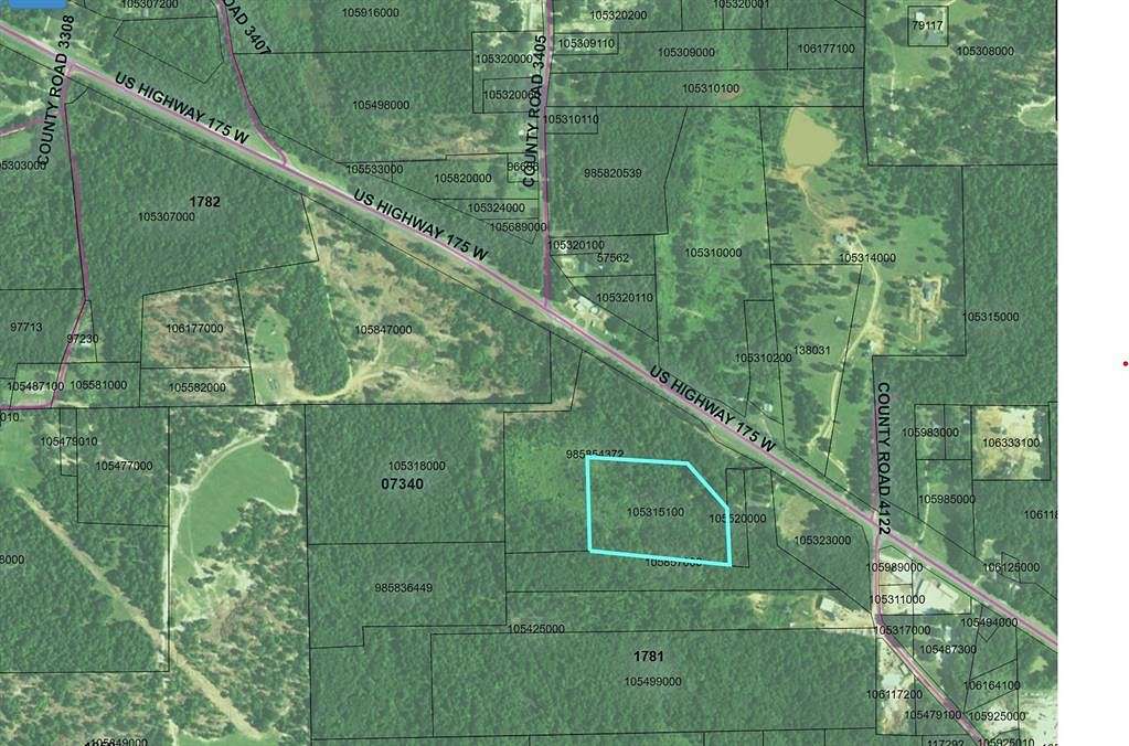 7.7 Acres of Land for Sale in Jacksonville, Texas