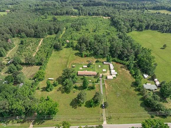 34 Acres of Agricultural Land with Home for Sale in Keithville, Louisiana