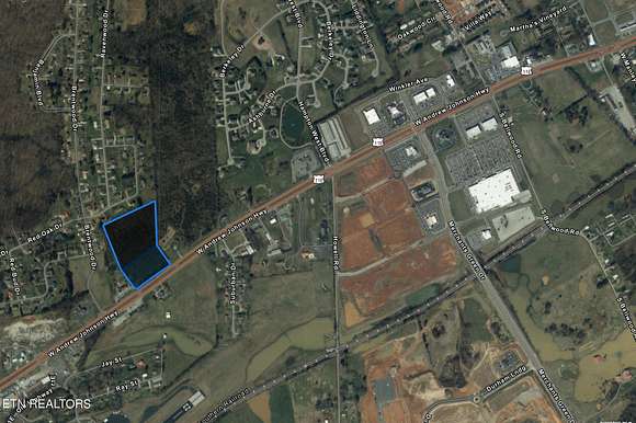 10 Acres of Commercial Land for Sale in Morristown, Tennessee